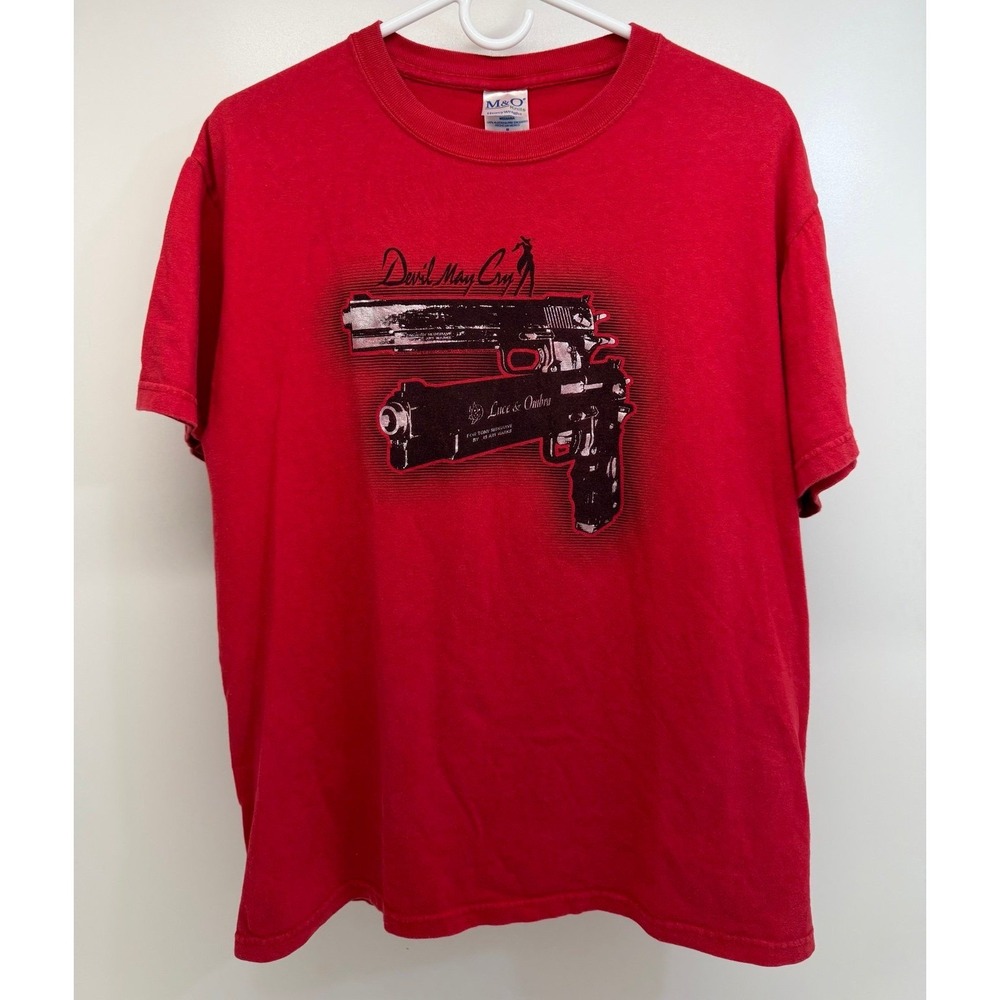 Vintage 2005 Devil May Cry Luce & Ombra T Shirt Capcom M&O Knits Medium Rare
